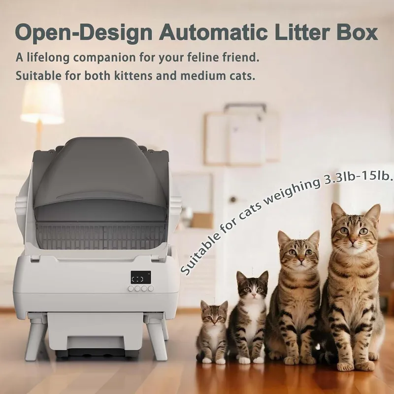 Lohhuby Automatic Cat Litter Box